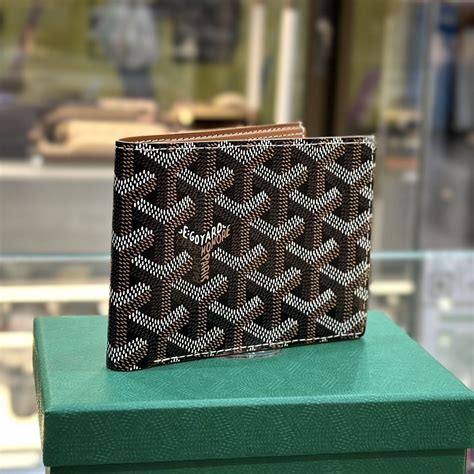 goyard wallet mens price|victoire wallet cost.